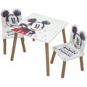 Staliukas su dviem kėdutėmis Mickey Mouse